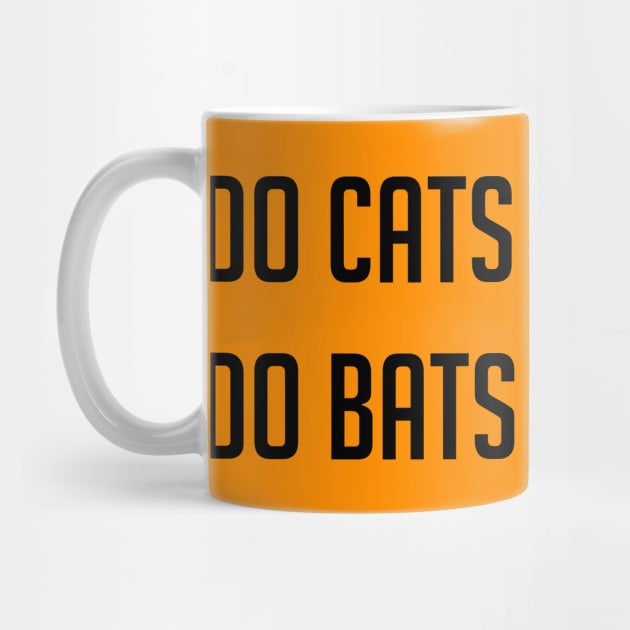 Do cats eat bats? by thereader